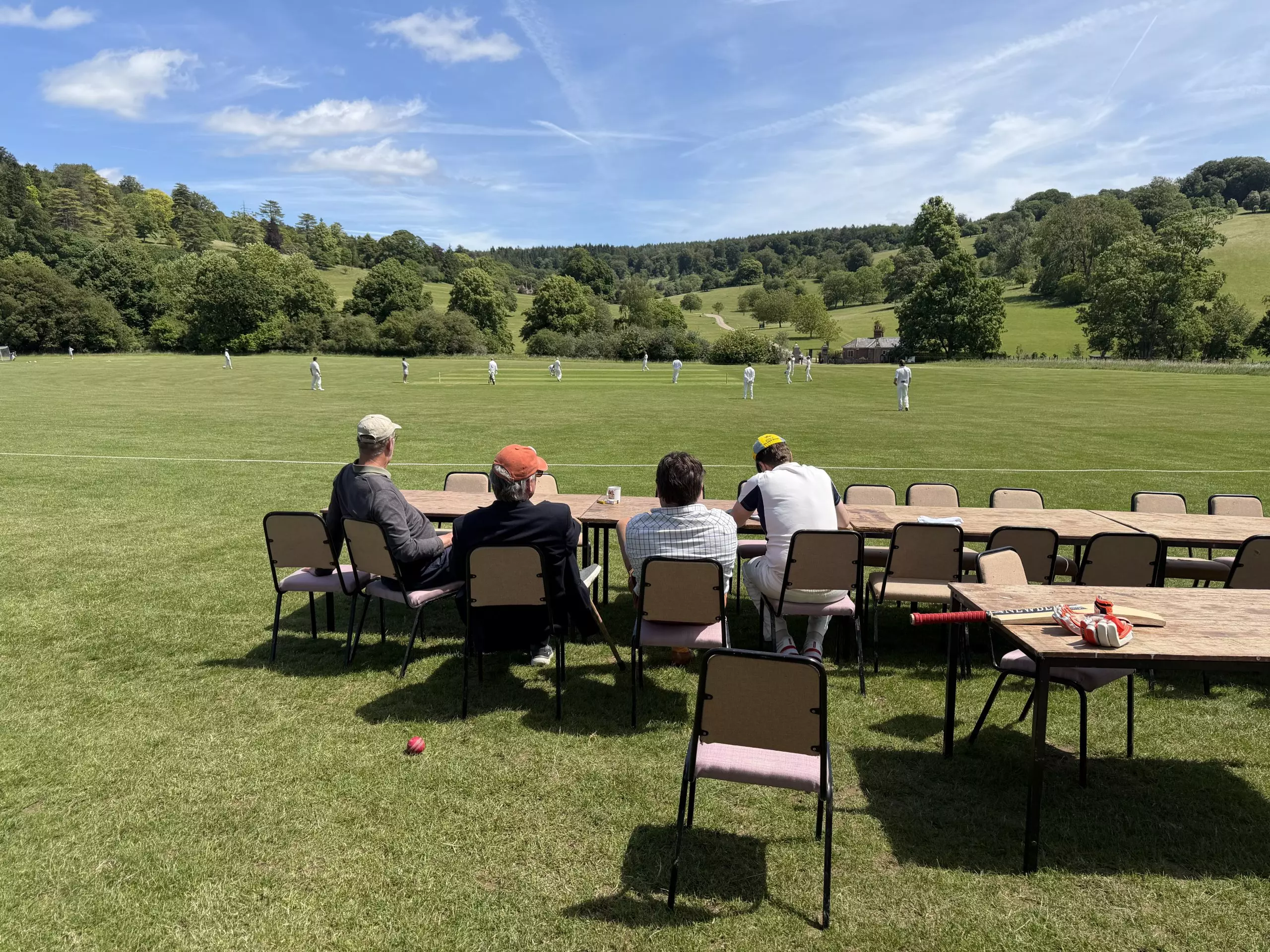 Cricket match at Stonor Park, Henley-on-Thames - V&A Cricket Club